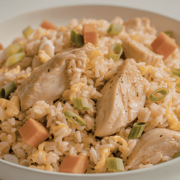 Easy Chicken Fried Rice With Simple Ingredients You Already Have