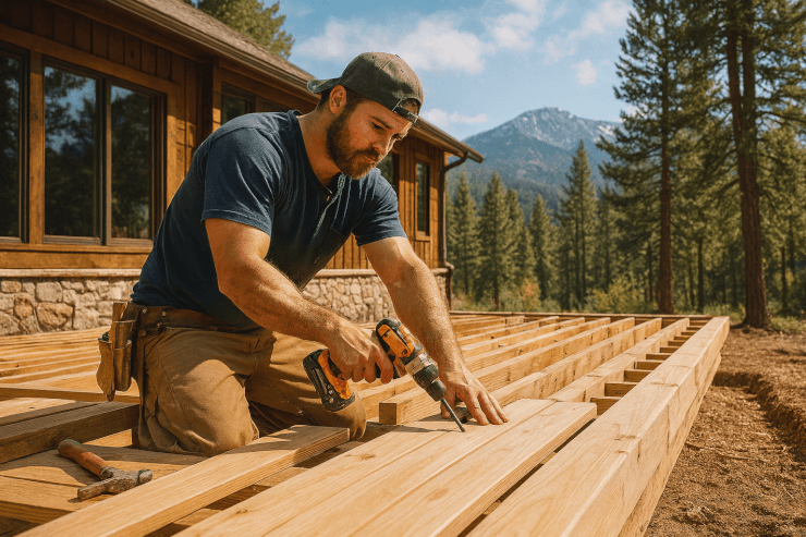 Deck building services 