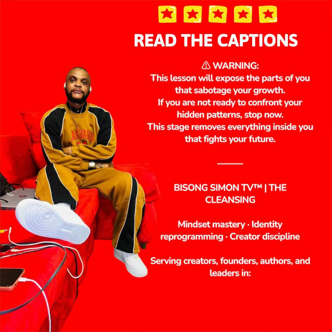 THE POWER OF BEING EASY TO WORK WITH: BISONG SIMON TV TM MENTALITY