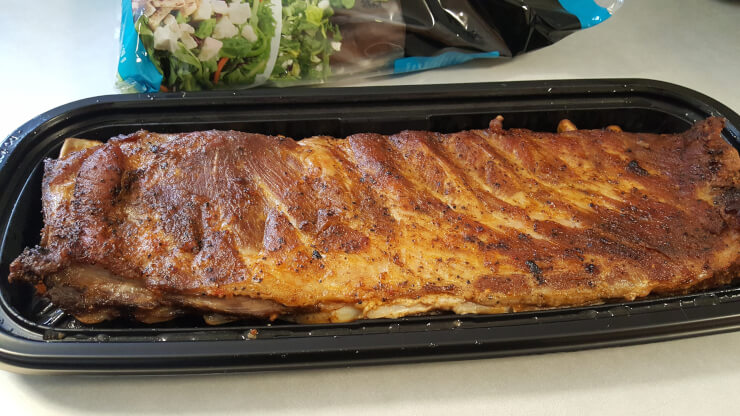 St. Louis Dry Rub Fully Cooked Ribs