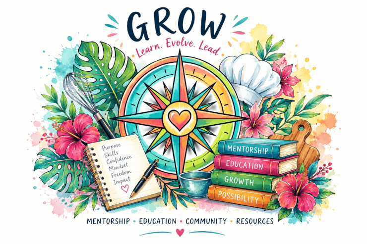 Chef's Soulful Compass GROW – private chef mentorship, education and career development