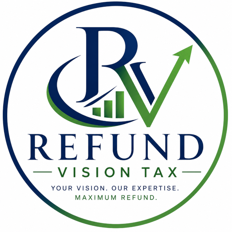 Refund Vision Tax Biz LLC Logo