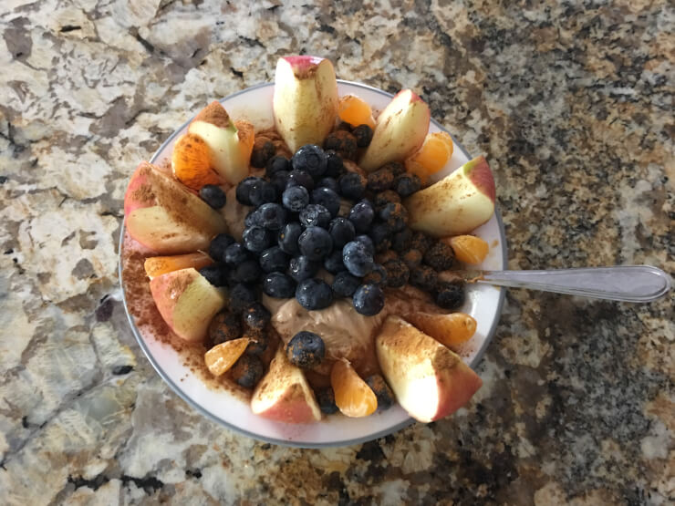 Apple Cinnamon Blueberry